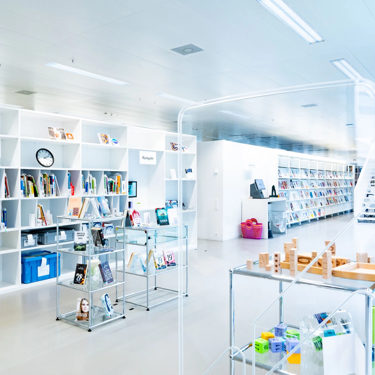 Campus-Bibliothek Eingangsbereich