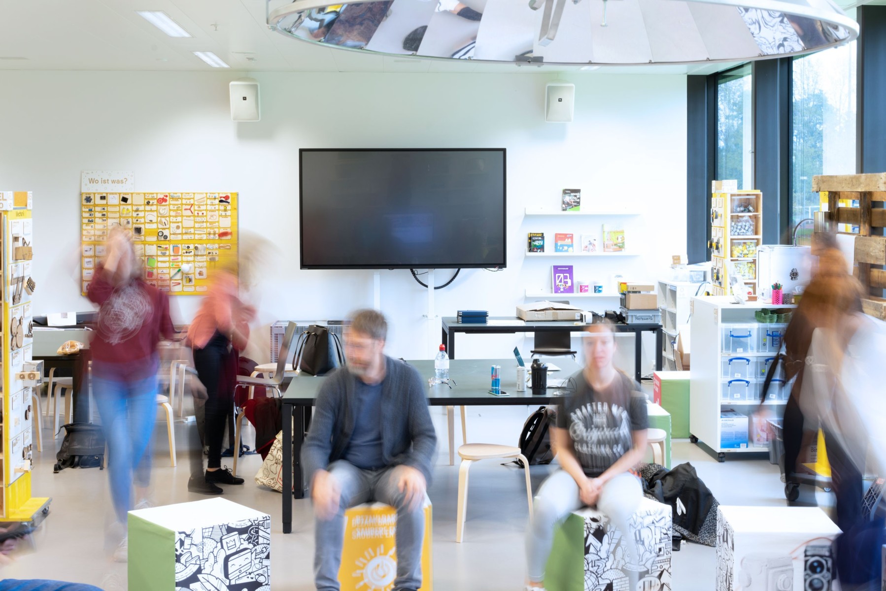 Der MakerSpace an der PHTG.