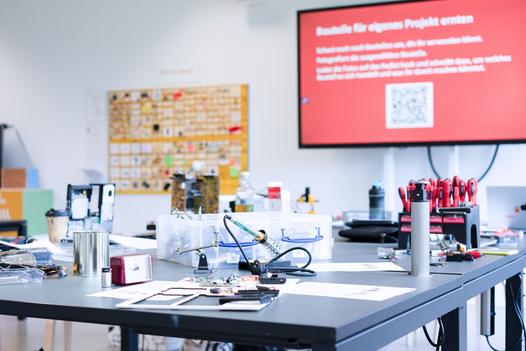Der MakerSpace an der PHTG.