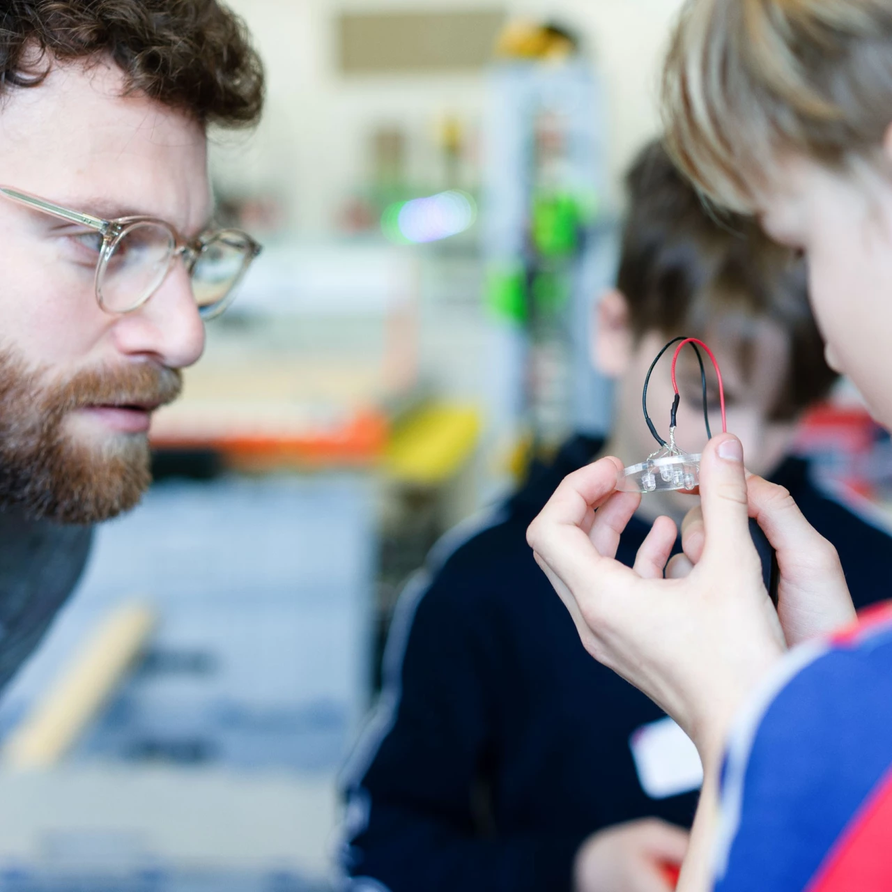 Unterricht im MakerSpace an der PHTG.