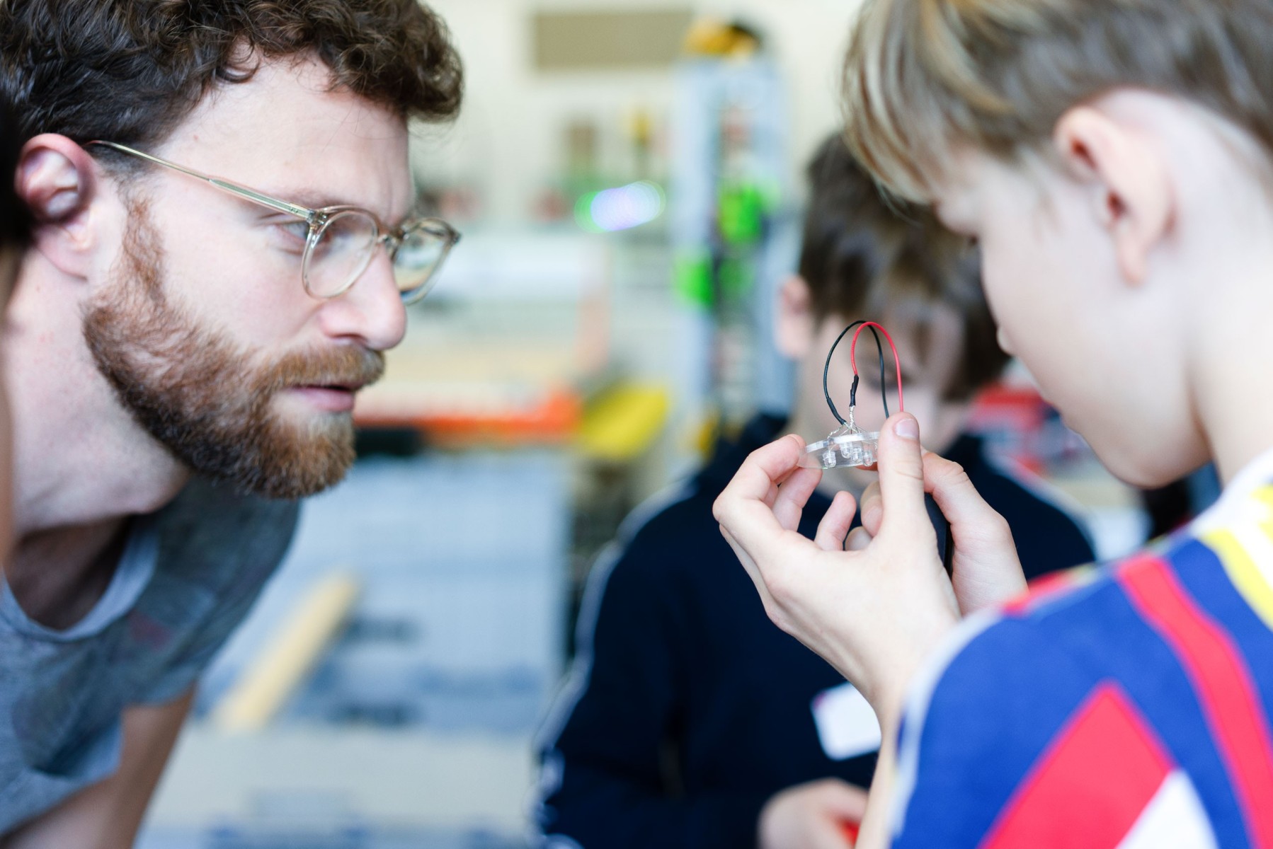 Unterricht im MakerSpace an der PHTG.