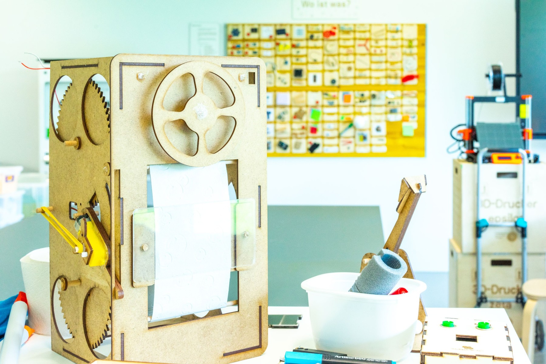 Der MakerSpace an der PHTG.