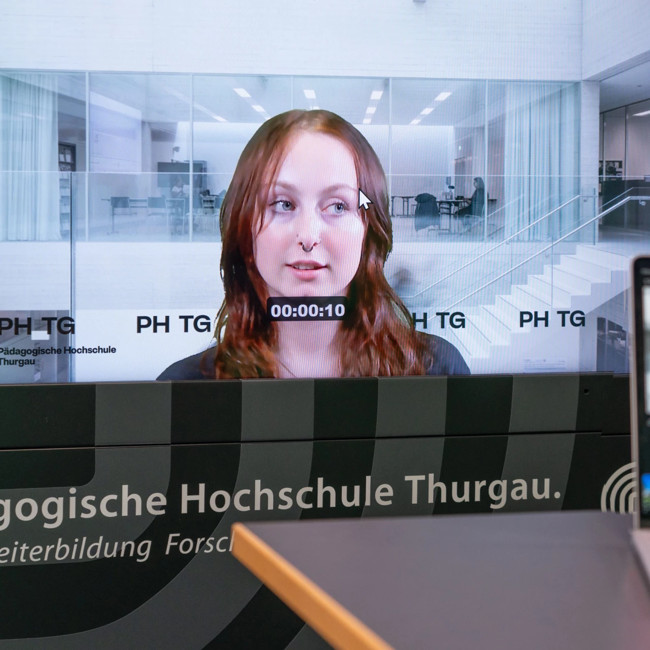 Bedienung des Rapidmoocs an der PHTG.