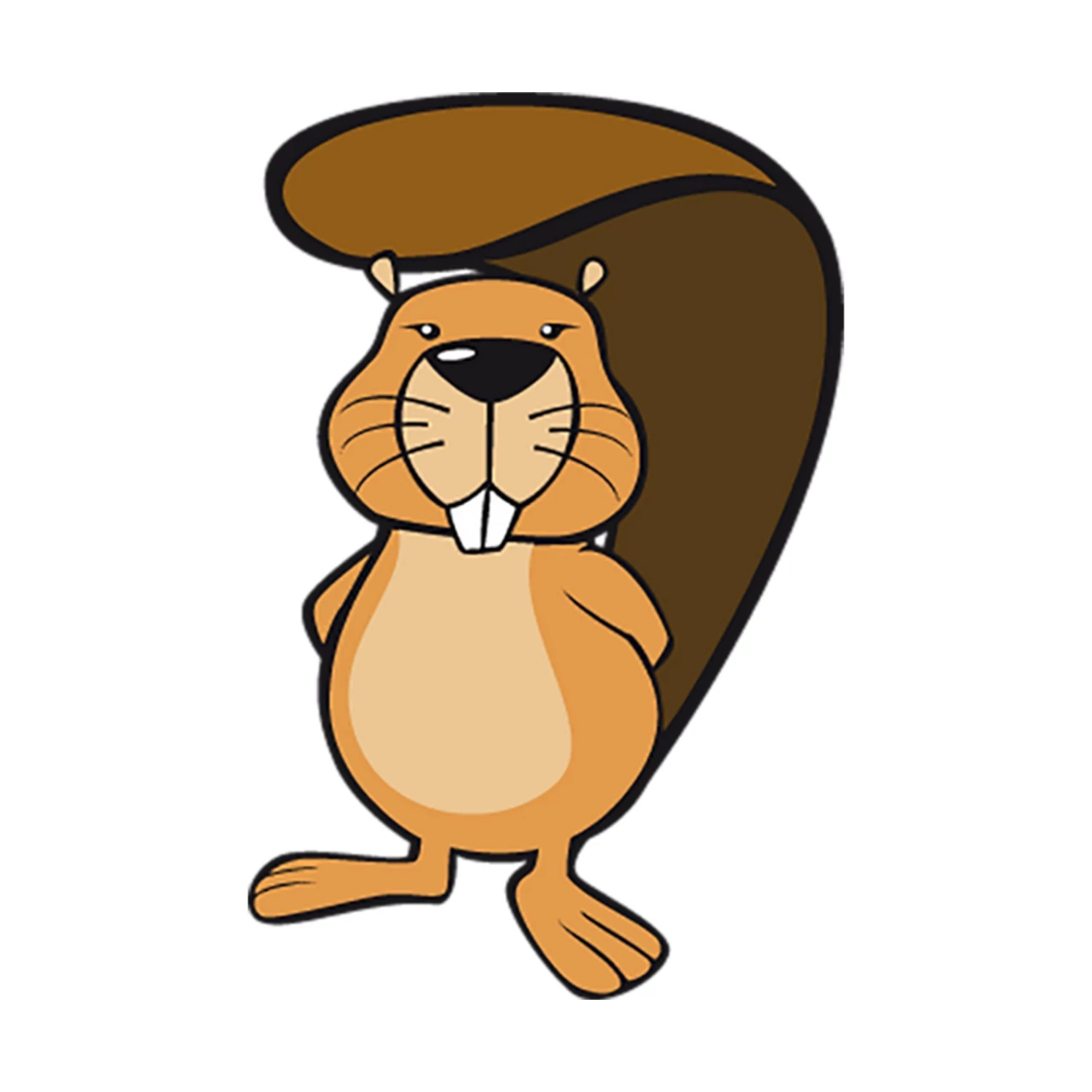 Das Bild zeigt den Informatik-Biber. Der Informatik-Biber ist ein internationaler Informatikwettbewerb für Kinder und Jugendliche.