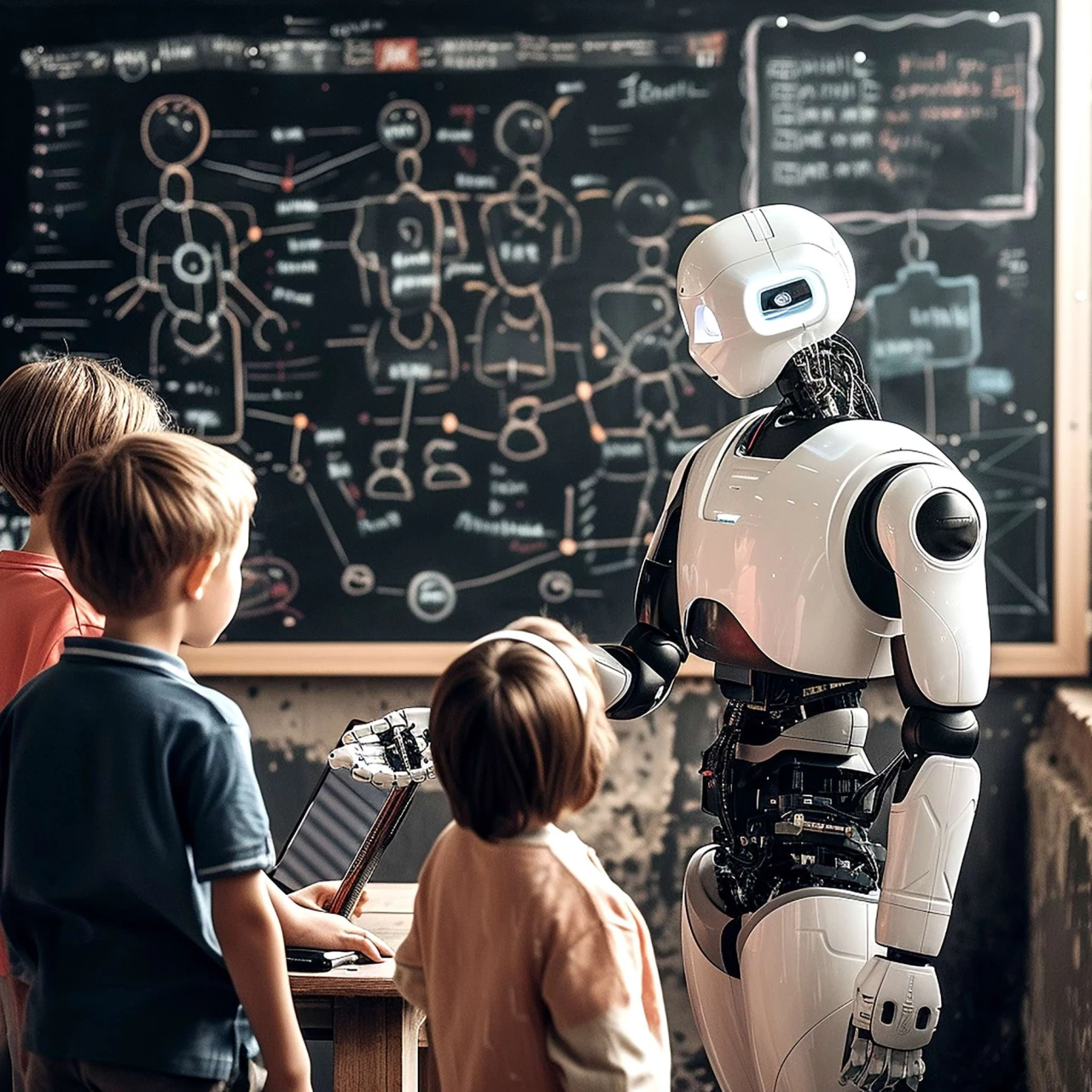 Symbolbild für Künstliche Intelligenz in der Schule.