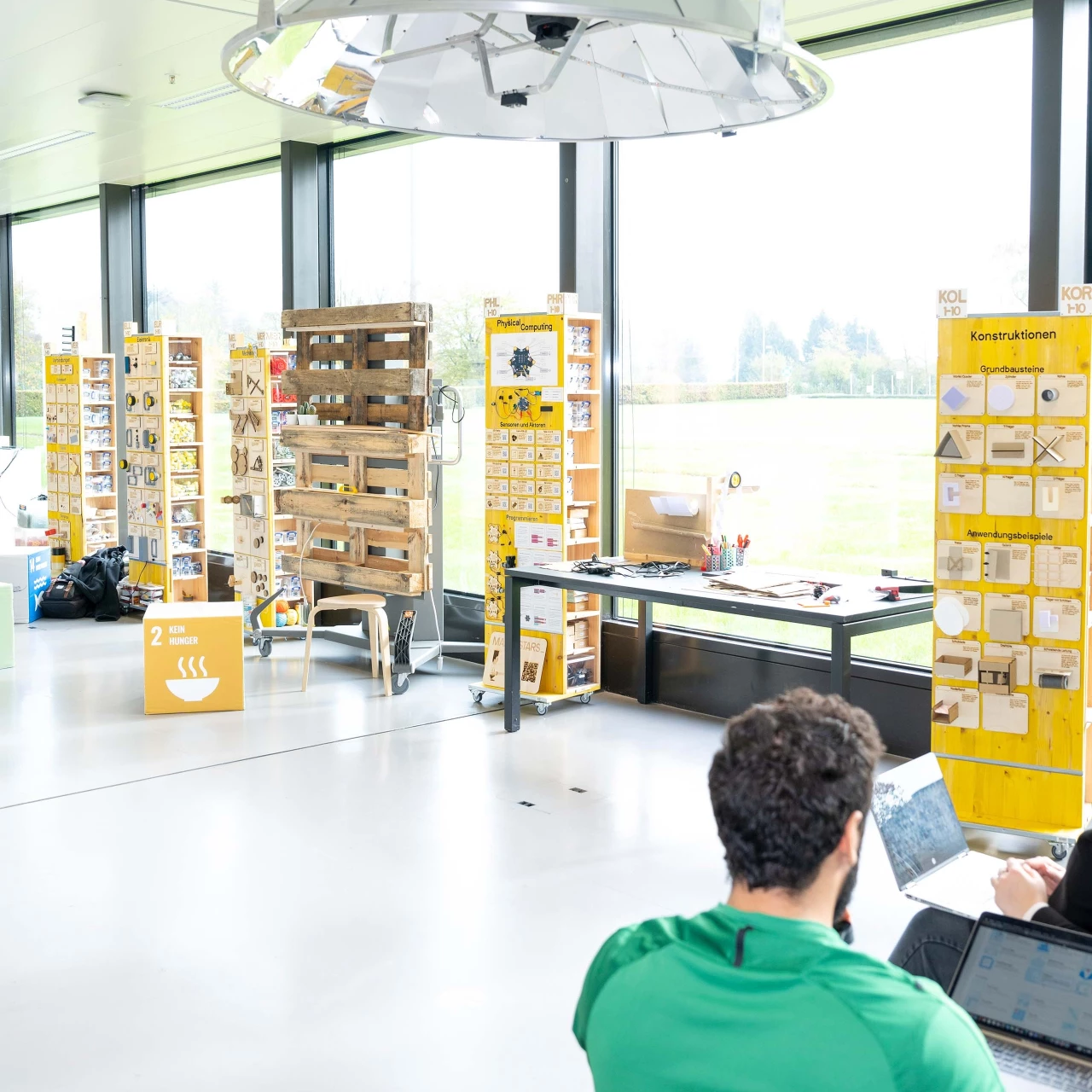 Das Bild zeigt eine Situation zu 