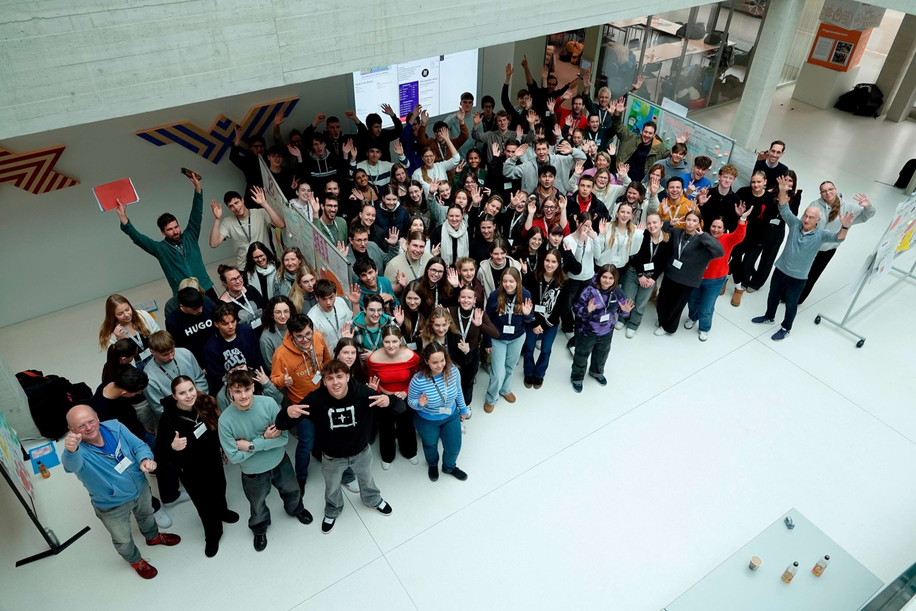 Die Teilnehmenden der Civic Education Days.