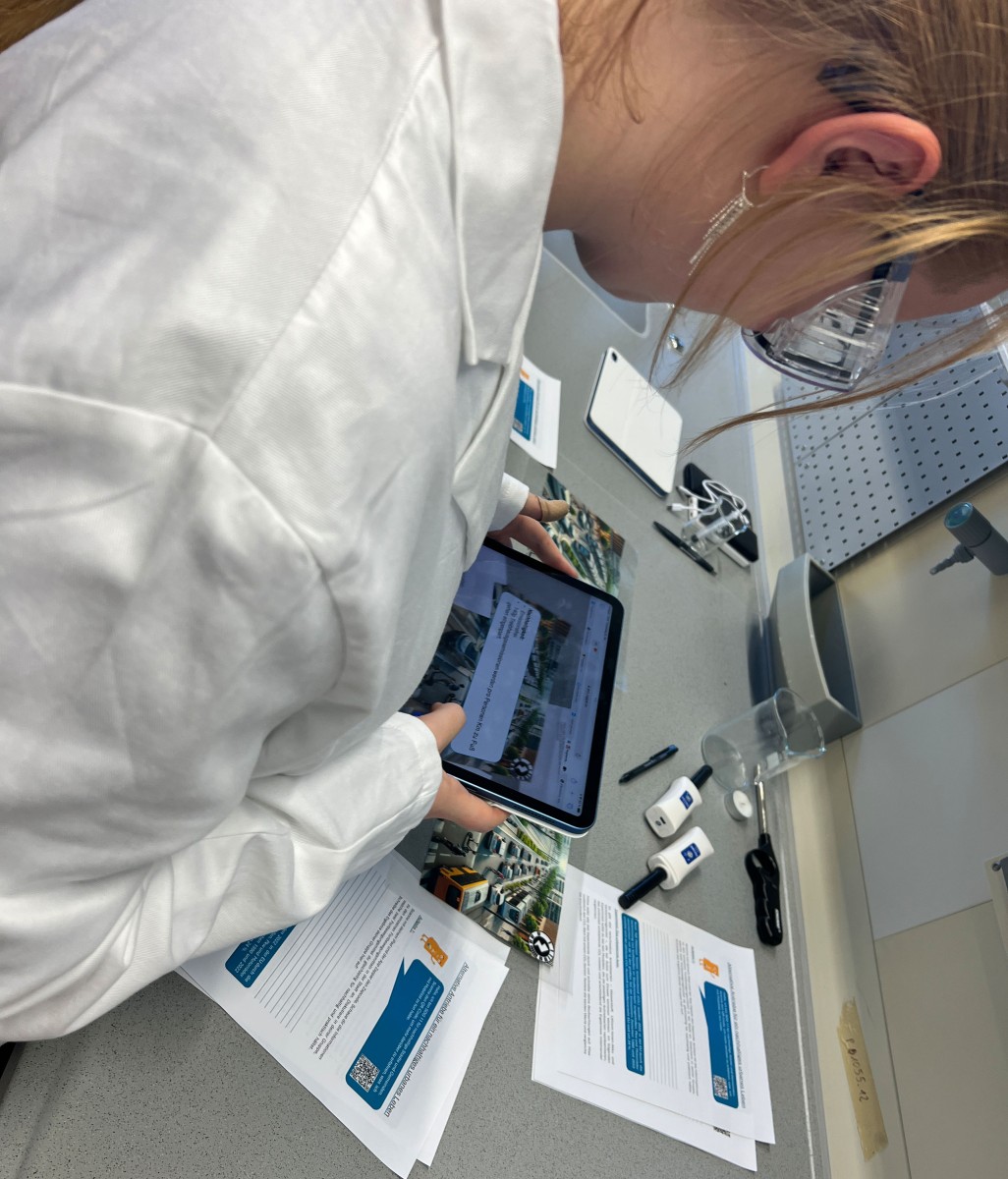 Praxisbild vom Science Future Lab