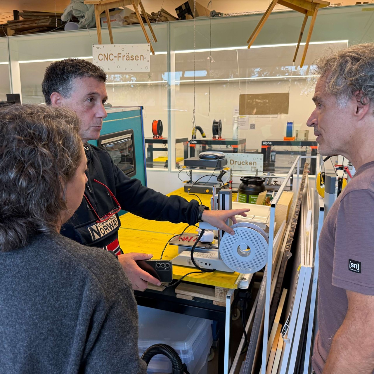 Erfahrungsaustausch an den Expert Days Making@School