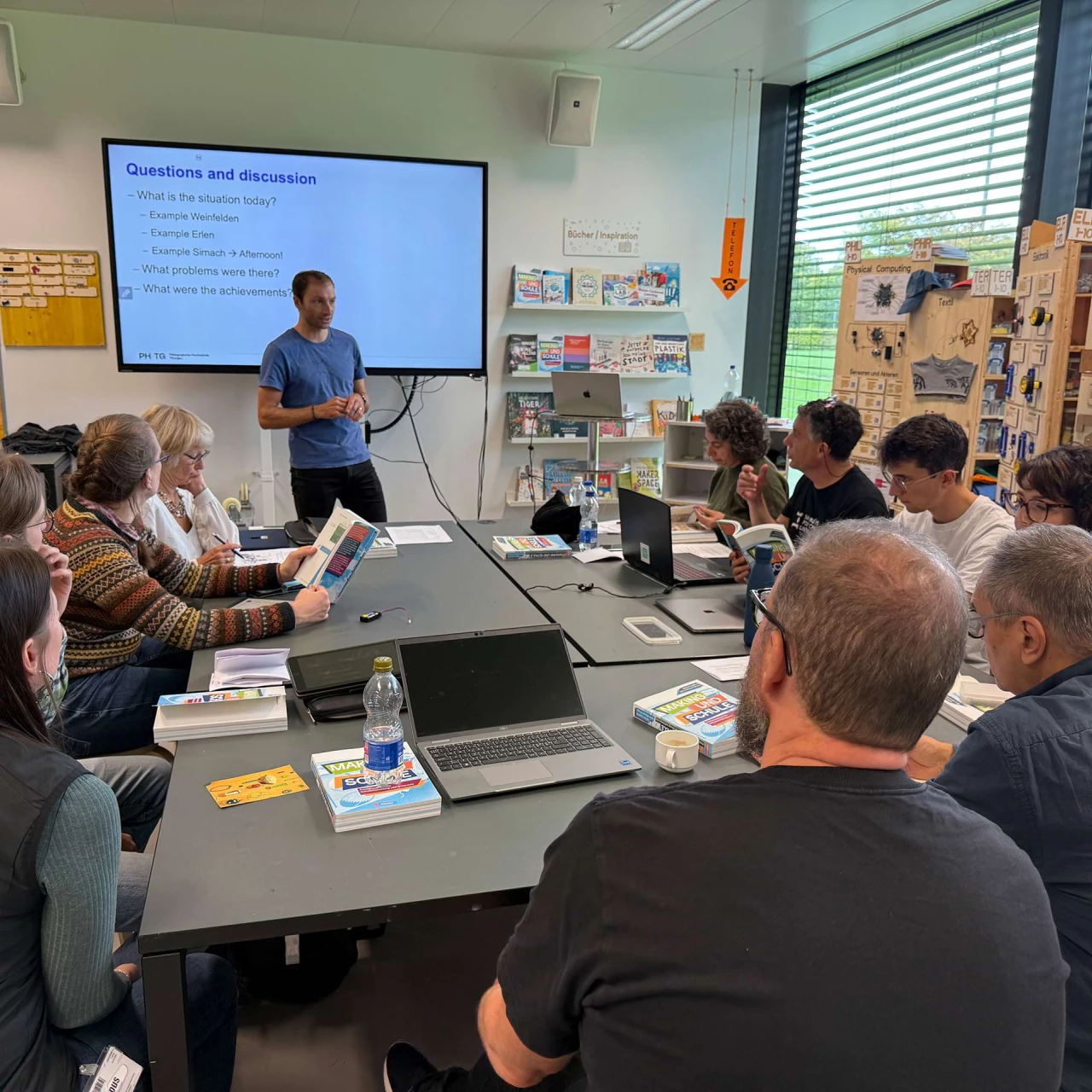 Erfahrungsaustausch an den Expert Days Making@School