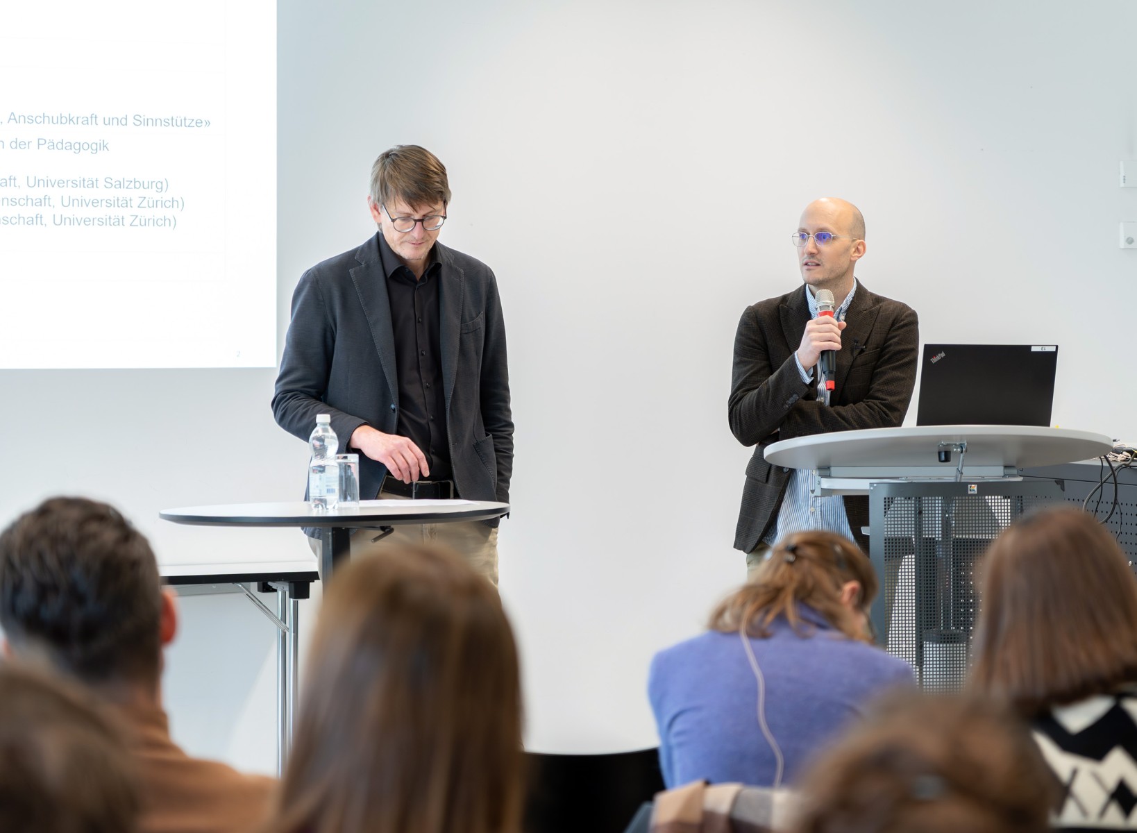 An der PHTG wurde über die Bedeutung von Heldinnen und Helden in der Pädagogik diskutiert.