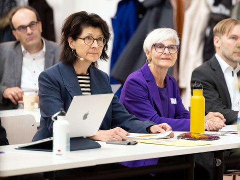 Vernetzungstagung zu Fragen des Lernens im Praktikum, im Bild Prof. Dr. Esther Brunner