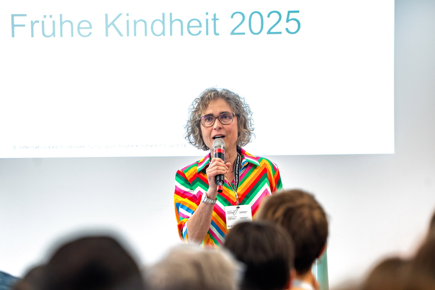 Prof. Dr. Carine Burkhardt Bossi am 6. Internationales Bodensee Symposium Frühe Kindheit an der PHTG