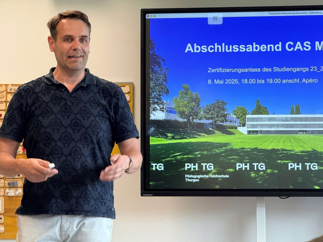 Thomas Buchmann, Studiengangsleiter CAS Making in der Schule