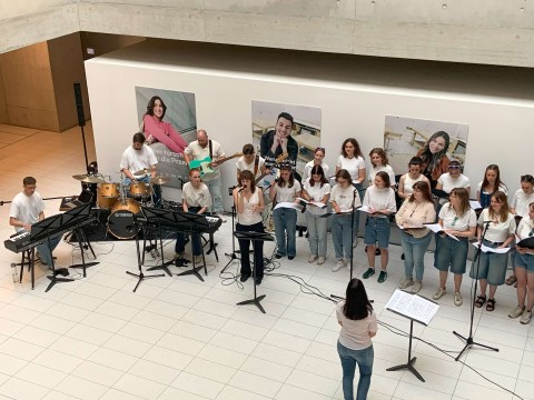 Semesterabschlusskonzert mit 80er-Vibes