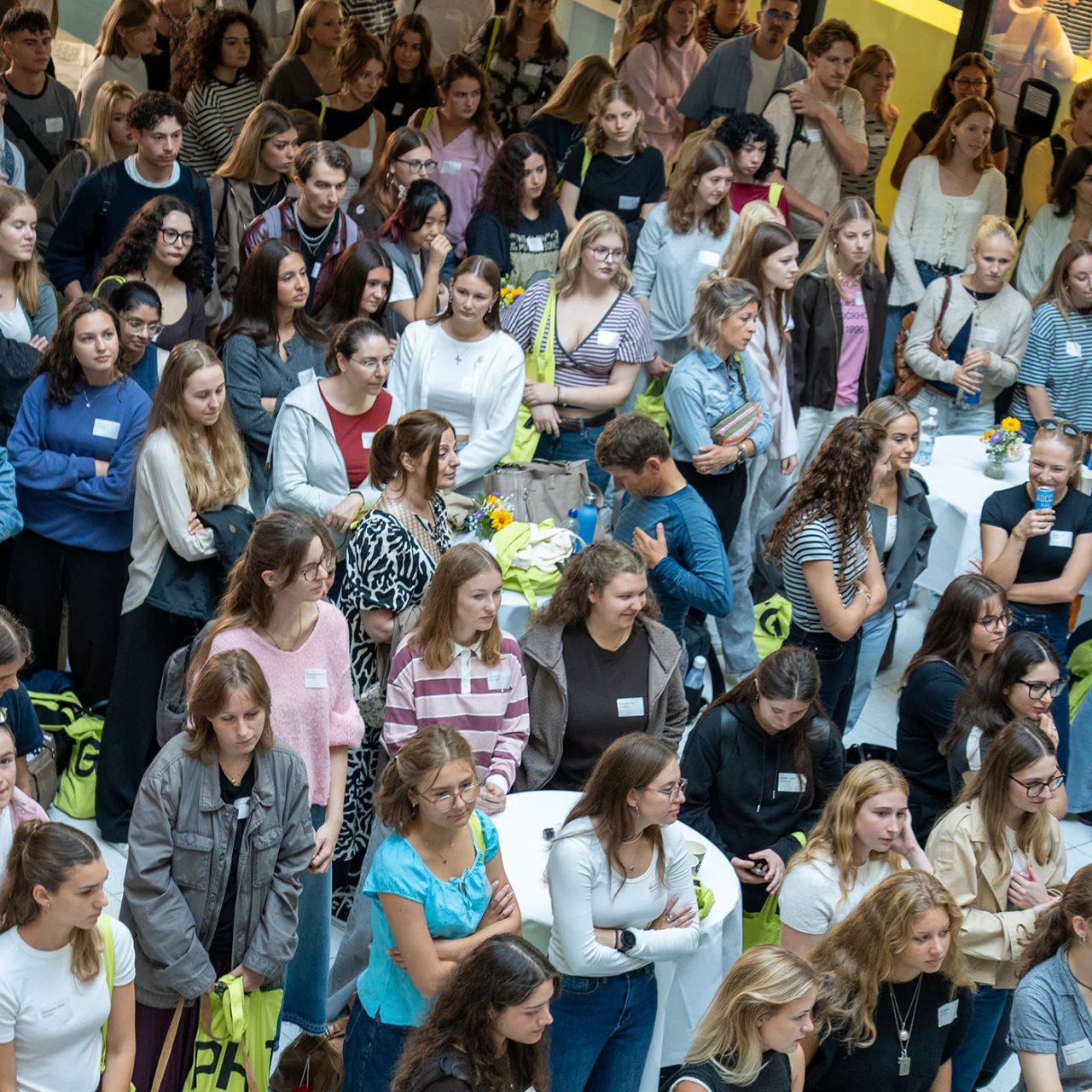 Neue Studierende der Studiengänge Kindergarten-Unterstufe, Primarstufe und Sekundarstufe I wurden gestern an der PHTG begrüsst.