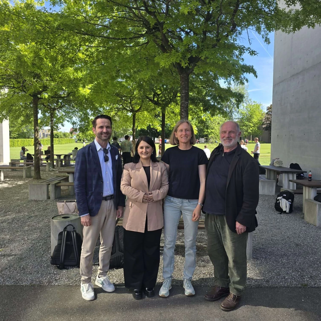 Gäste der Universität Sarajevo an der PHTG