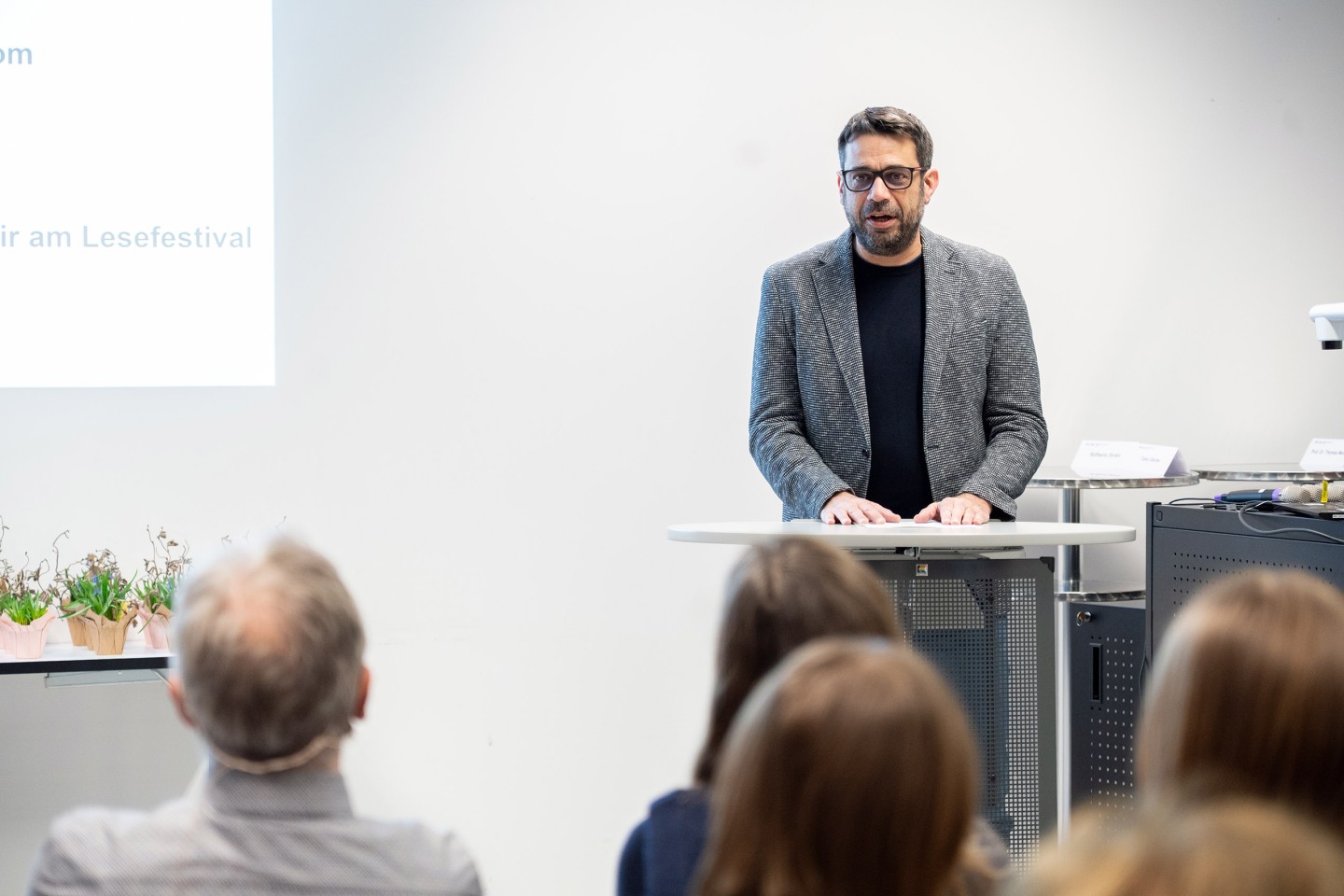 Daniel Moos, Startveranstaltung erstes Lesefestival in Kreuzlingen