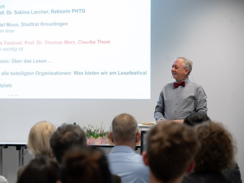 Thomas Merz, Startveranstaltung erstes Lesefestival in Kreuzlingen