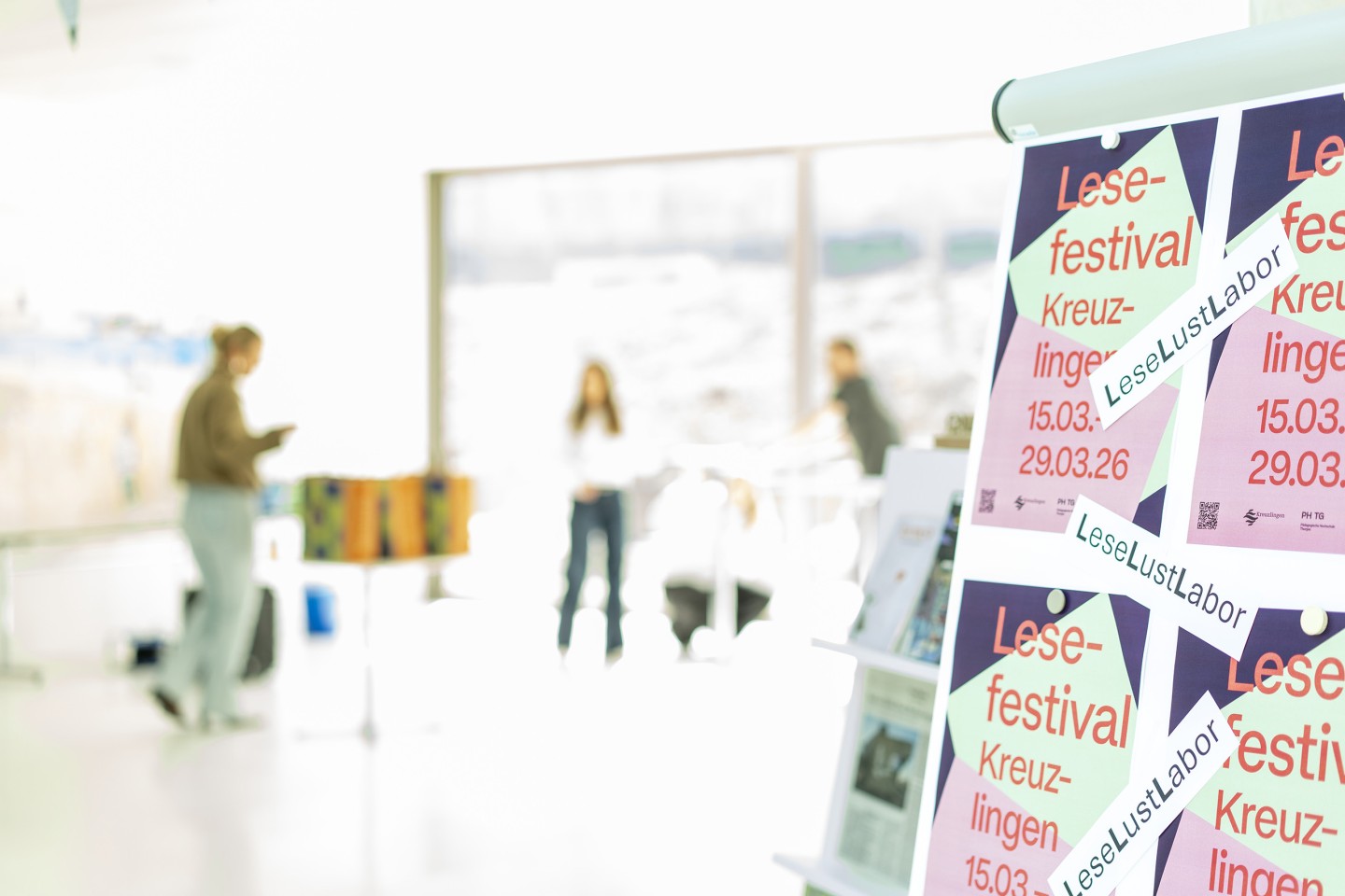 Lesefestival Kreuzlingen: Studierende der PHTG gestalten LeseLustLabor f&uuml;r Sechstkl&auml;ssler