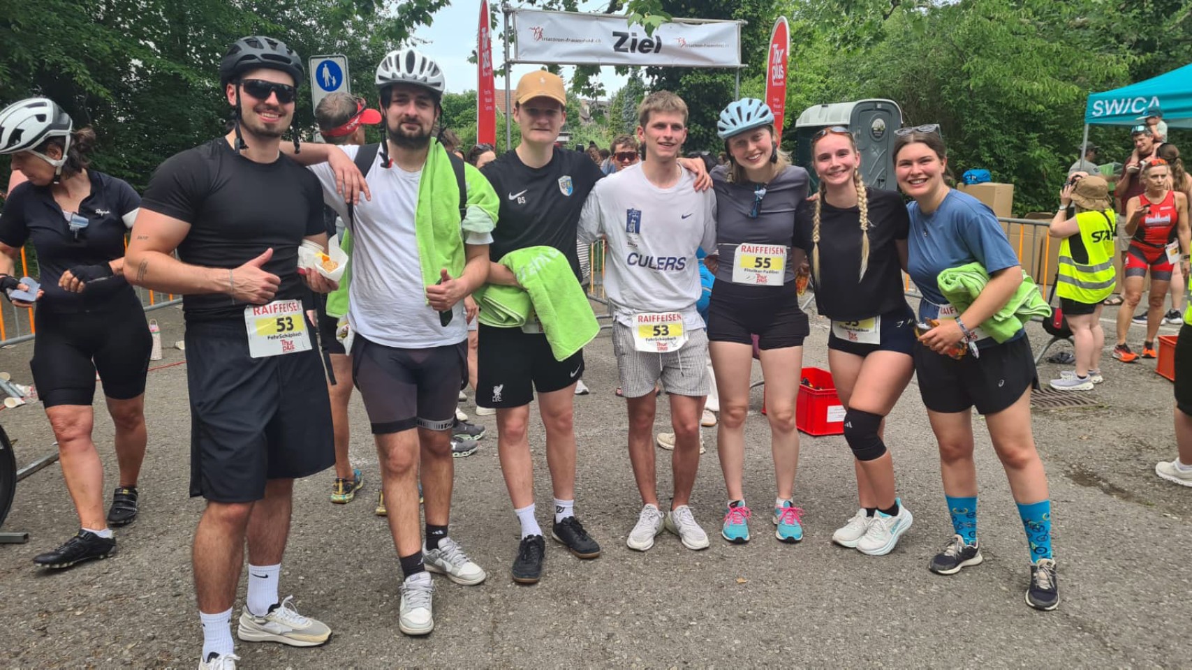 Studierende der PHTG nehmen am Frauenfelder Triathlon teil