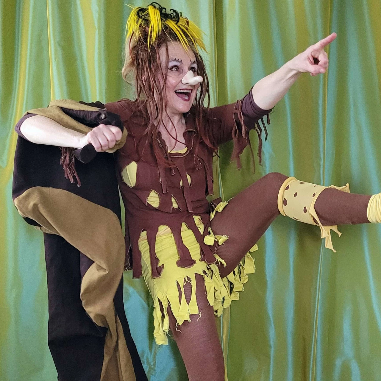 Kobold-Frau Knack Nuss