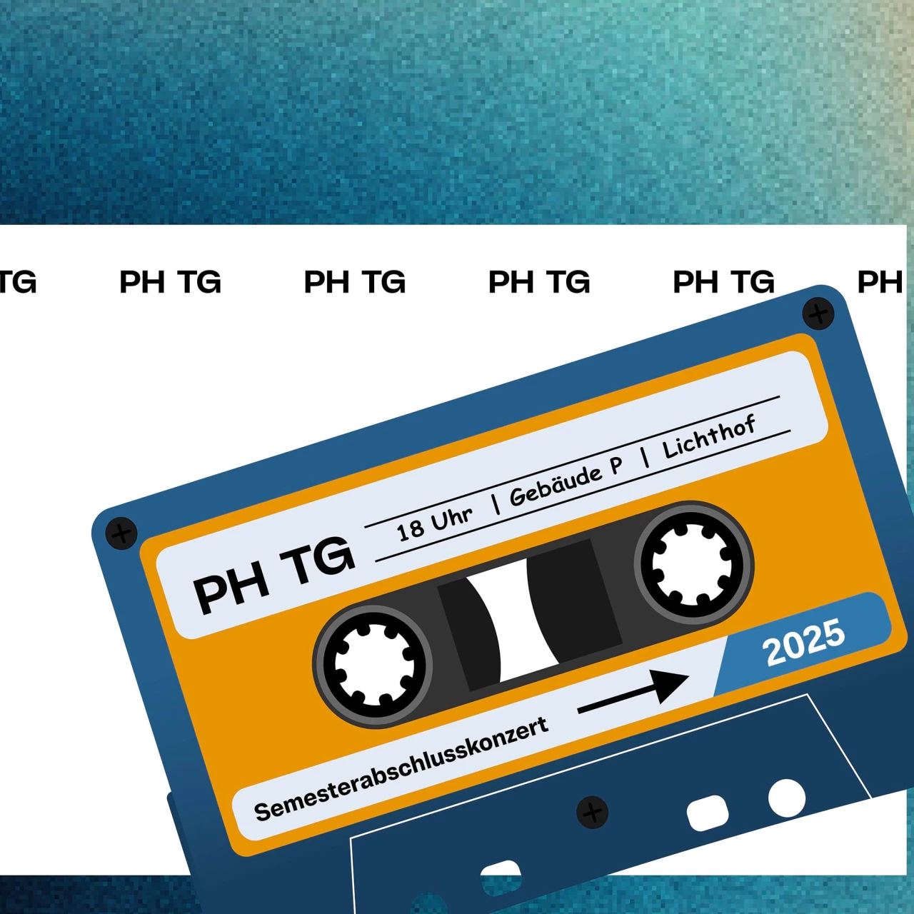 Semesterabschlusskonzert an der PHTG. Back to the Eighties – Musik, Drinks und Sommerfeeling