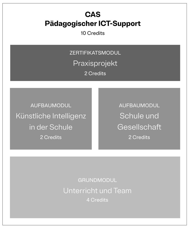 Als PICTS (Pädagogische:r ICT-Supporter:in) beraten und unterstützen Sie andere Lehrpersonen bei der Umsetzung des mediengestützten Unterrichts und bieten entsprechende Weiterbildungsmöglichkeiten an.