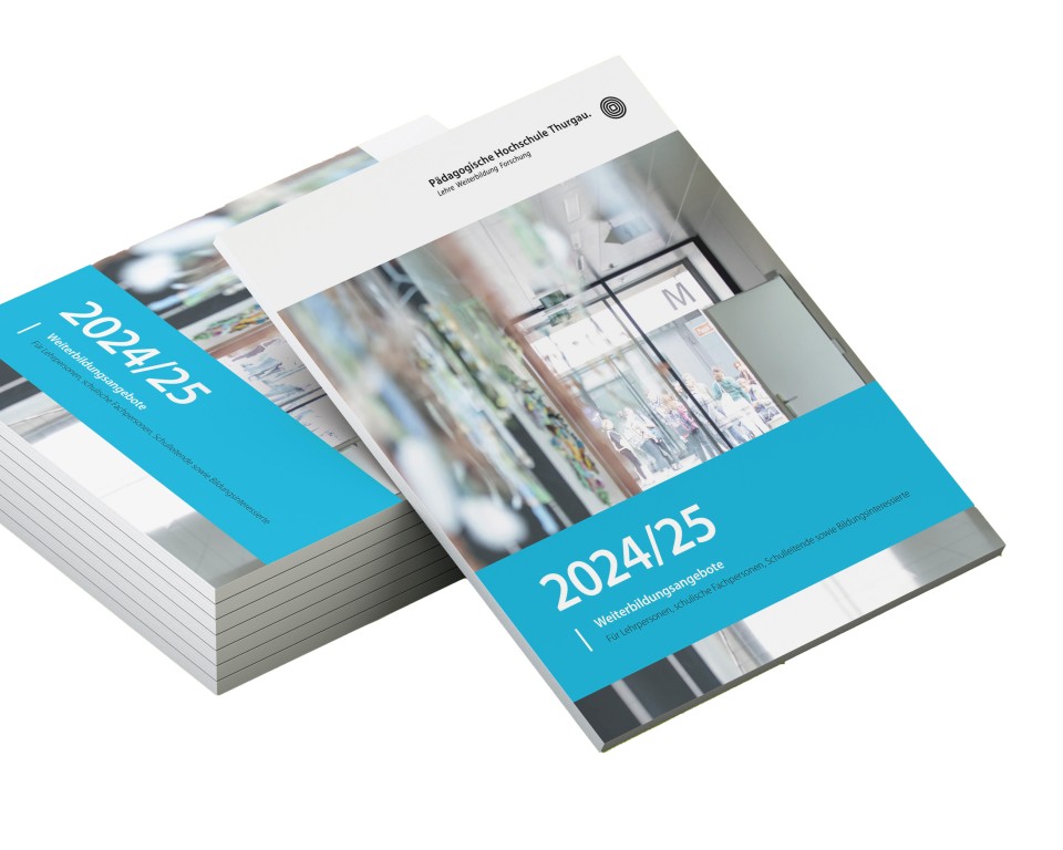 Weiterbildungsprogramm der PHTG für das Jahr 2024/25