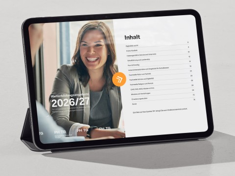 Weiterbildungsprogramm 2026/27 der PHTG