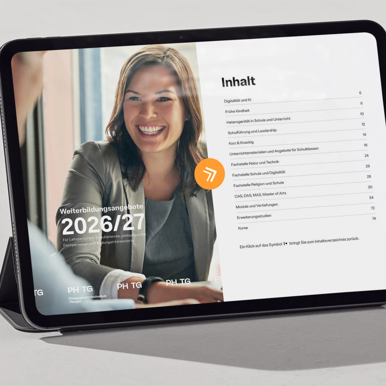 Weiterbildungsprogramm 2026/27 der PHTG